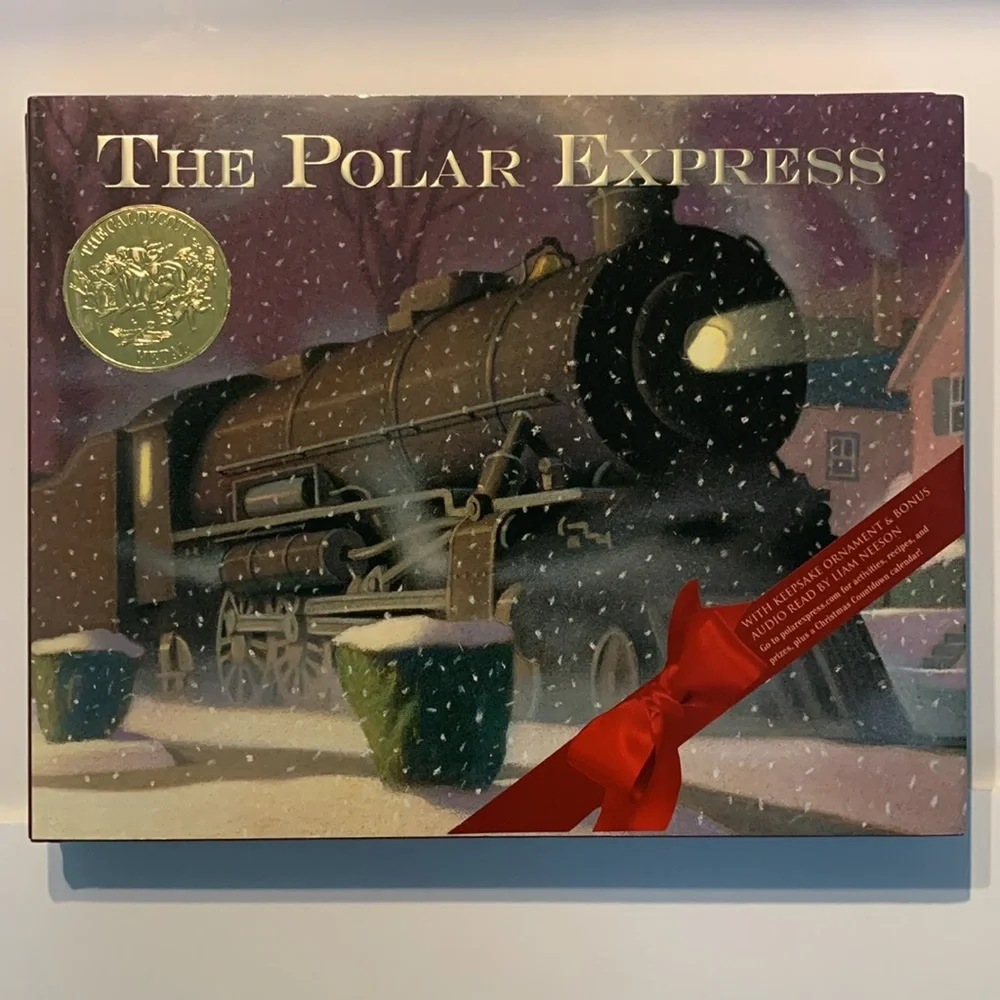 The Polar Express 30th Anniversary Edition Hardcover Book